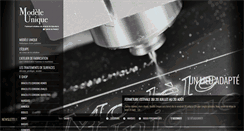 Desktop Screenshot of modele-unique.com